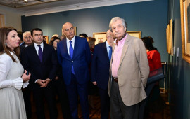Azərbaycan Milli İncəsənət Muzeyində “Mirzə Qədim İrəvani: 200 illik sənət salnaməsi” sərgisinin açılış mərasimi keçirilib – FOTO