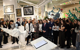 M&uuml;asir İncəsənət Muzeyində "Qeyzer" adlı m&uuml;asir incəsənət sərgisinin a&ccedil;ılışı olub 