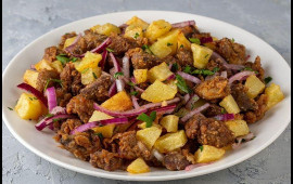 İdeal ciyər resepti  Əvvəl ciyər qovrulur, yoxsa soğan?