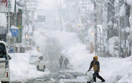 Yaponiyada 10 mindən çox ev işıqsız qalıb