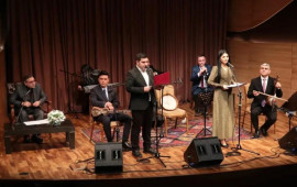 Əlişir Nəvainin anadan olmasının 585 illiyinə həsr edilən ədəbibədii gecə ke&ccedil;irilib 