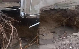 Biləcəri sakinləri evlərinin torpaqda batmasından şikayət edirlər