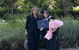 Yanğında anasını itirən Ləman palataya köçürüldü