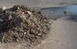 2 aydır partlayan su boru xətti niyə təmir edilmir?  ŞİKAYƏT