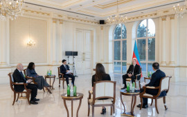 Prezident: D&uuml;nyada beynəlxalq h&uuml;quq deyilən məsələ yoxdur, g&uuml;c var, əməkdaşlıq var, m&uuml;ttəfiqlik var