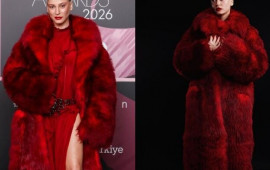 Serenay Sarıkayanın 425 minlik k&uuml;rk&uuml;