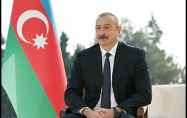 İlham Əliyev Vaşinqtonda Azərbaycanın media nümayəndələrinə müsahibə verir  CANLI