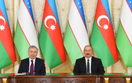 Prezident Mirziyoyev: Özbəkistan Azərbaycanın uğurlarına çox sevinir