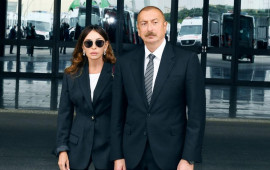 İlham Əliyev və Mehriban Əliyeva Xocalı Soyqırımı Memorialının a&ccedil;ılışında iştirak edib