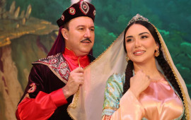 “Əsli və Kərəm” operası yeni Əsli ilə tamaşaçılara təqdim olundu  VİDEO  FOTO