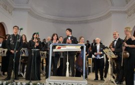 Filarmoniyasının səhnəsində Zəfər Gününə həsr olunmuş konsert baş tutub   FOTO