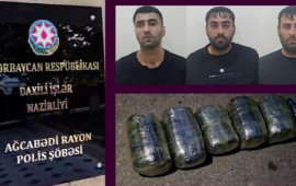 Ağcabədidə polis 14 kiloqram marixuana və həşiş aşkarladı 