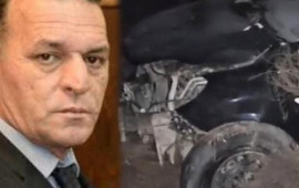 İdarə rəisinin &ouml;ld&uuml;y&uuml; qəzadan g&ouml;r&uuml;nt&uuml;lər 