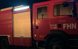 Kürdəmirdə uşaq bağçasında yanğın oldu 