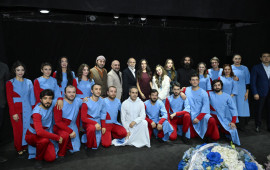 Leyla Əliyeva və Alena Əliyeva &ldquo;Romeo və C&uuml;lyetta&rdquo; tamaşasını izləyiblər 