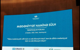Bakıda “Mədəniyyət naminə sülh” qlobal kampaniyasının Tərəfdaşlar Forumu keçirilir