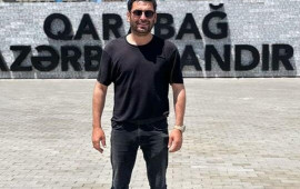 Ozan Akbaba Hərbi Qənimətlər Parkında – FOTO