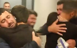 Monteneqroda sərbəst buraxılan Yaqub belə qarşılandı