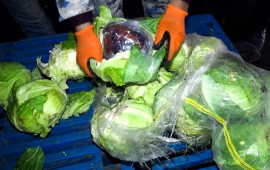 G&ouml;mr&uuml;kdən kələm adı ilə ke&ccedil;irirdilər  İ&ccedil;indən narkotik &ccedil;ıxdı 