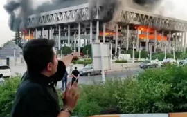 İsrail dediyini etdi  İran televiziyası canlı yayımda belə vuruldu  Ölənlər var 