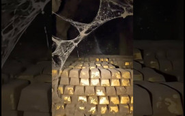 "Qızıl külçələri" ilə dolu mağara aşkarlandı  VİDEO