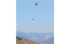 Kəlbəcər və Laçına helikopterlər cəlb olundu  Yanğın davam edir  VİDEO