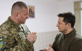 Zelenski Ukrayna ordusunun baş komandanı Zalujnı barədə fikrini açıqladı