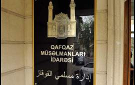 Qafqaz Müsəlmanları İdarəsinə 1 milyon manat ayrıldı