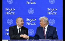Davosda İlham Əliyevlə Donald Tramp arasında səmimi dialoq 
