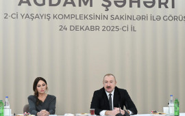Prezident: İşğal d&ouml;vr&uuml;ndə Ağdam demək olar ki, urbisidə məruz qalıb