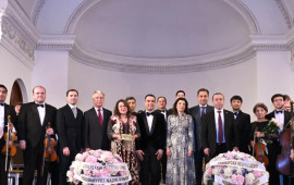 &Ouml;zbəkistan Respublikasının Mədəniyyət G&uuml;nləri &ccedil;ər&ccedil;ivəsində parlaq və yaddaqalan konsert proqramı baş tutdu  FOTO
