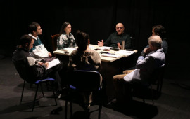 &ldquo;Qodo həsrətində&rdquo; pyesi əsasında hazırlanan eyniadlı tamaşasının oxunuş məşqlərinə başlanılıb 