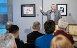 &ldquo;El&ccedil;in Şamillinin yaradıcılığı və Azərbaycanda &ldquo;Contemporary art&rdquo; mənzərəsi&rdquo; m&ouml;vzusunda m&uuml;hazirə ke&ccedil;irildi 