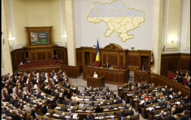 Ukrayna parlamenti işıqsız, susuz qalıb