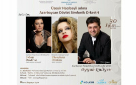 Ü.Hacıbəyli adına Azərbaycan Dövlət Simfonik Orkestrinin konserti keçiriləcək