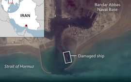 Peyk Analizi: İranın "&Uuml;zən bazası" alovlar i&ccedil;ində