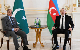 Prezident İlham Əliyev ilə Məhəmməd Şahbaz Şərif arasında telefon danışığı olub