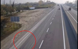 Yol polisi idarəsinin paylaşdığı video müzakirələrə səbəb oldu  "Problem yoldadır"  VİDEO