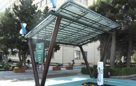 KOBİAnın ayırdığı qrant hesabına BDUda “EkoEnerji” məntəqəsi açılıb 
