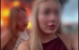 Yanğının qarşısında tiktok çəkən qızlar saxlanıldılar  VİDEO