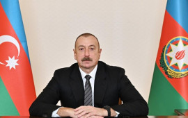 Azərbaycan lideri İsrail Prezidentini təbrik etdi