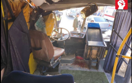 İranda iki avtobus toqquşdu  Xeyli sayda yaralı var
