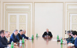 Prezident İlham Əliyev: İstənilən şər q&uuml;vvəyə qarşı &ouml;z g&uuml;c&uuml;m&uuml;z&uuml; g&ouml;stərməyə hazırıq və İranda bunu unutmasınlar