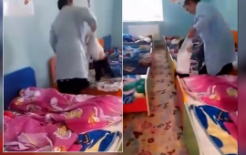 Bağçada azyaşlıya qarşı şiddət göstərilib  GÖRÜNTÜLƏR