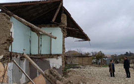 Şabranda sürüşmə fəallaşıb, evlər təhlükə altındadır 