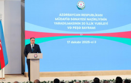 Hazırda Azərbaycanda m&uuml;dafiə sənayesi sahəsində 15 &ouml;zəl şirkət fəaliyyət g&ouml;stərir  Nazir