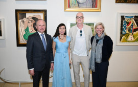 Leyla Əliyeva Luvr ƏbuDabi muzeyini və İbrahim Ailə Evini ziyarət edib 