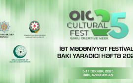 Heydər Əliyev Fondu “İƏT Mədəniyyət Festivalı: Bakı Yaradıcı Həftə”nin tərəfdaşı oldu