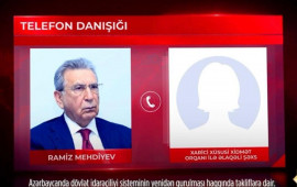 Ramiz Mehdiyevin səs yazısı yayıldı 