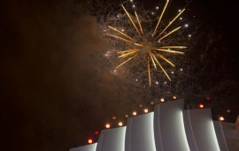 Zəfər Günü münasibətilə Bakıda bayram atəşfəşanlığı təşkil olunub 